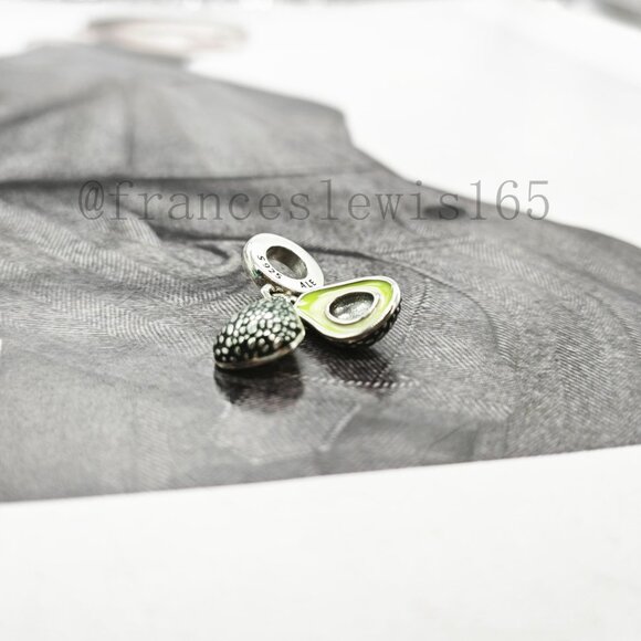 Pandora Avocado Double Dangle Charm - Picture 5 of 7